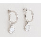PENDIENTES AROS FLOR