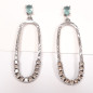 PENDIENTES TOP SILVER MUJER