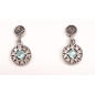 PENDIENTES TOP SILVER MUJER