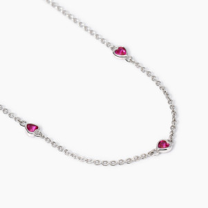 COLLAR MABINA MUJER CORAZONES