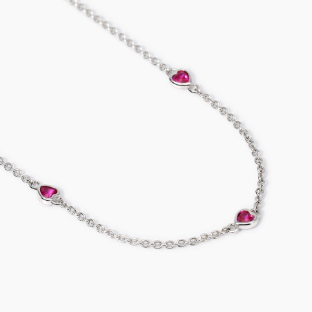 COLLAR MABINA MUJER CORAZONES