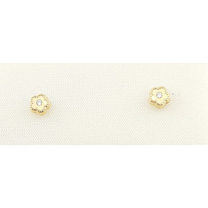 PENDIENTES BEBÉ FLOR