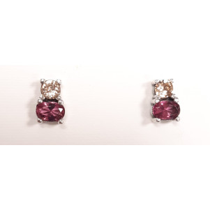 PENDIENTES TOP SILVER MUJER