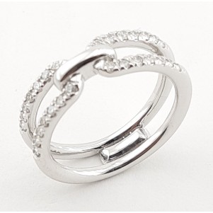 ANILLO COMPROMISO CON DIAMANTES