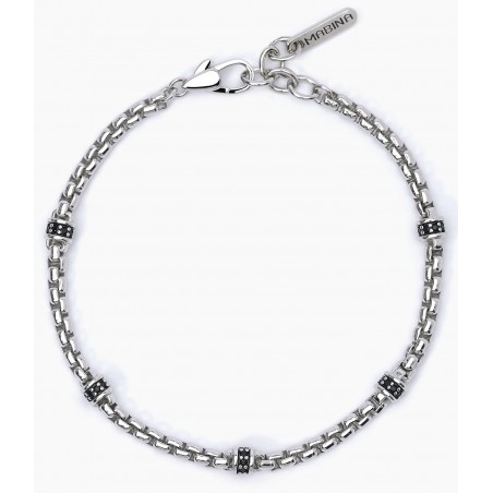 Pulsera Mabina para hombre, plata 925, Montecarlo 533626