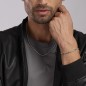 Pulsera Mabina para hombre, plata 925, Montecarlo 533626 Pulsera Mabina para hombre, plata 925, Montecarlo 533626