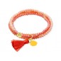 PULSERA ZEN SALMON MUJER