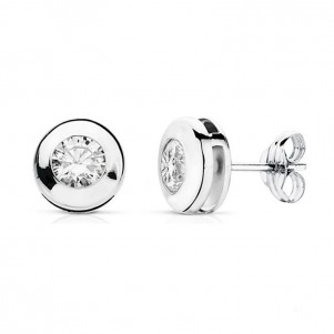 PENDIENTES MUJER CON DIAMANTES