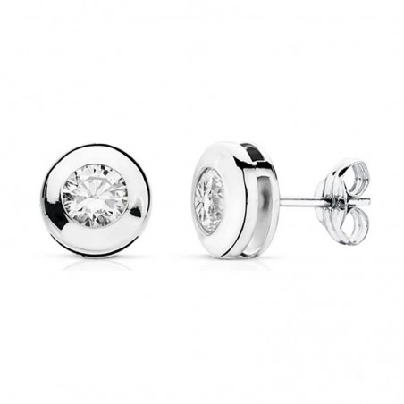 PENDIENTES MUJER CON DIAMANTES