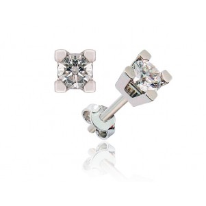 PENDIENTES MUJER CON DIAMANTES