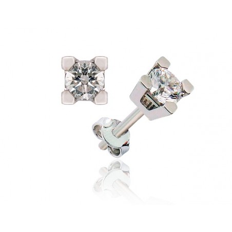 PENDIENTES MUJER CON DIAMANTES