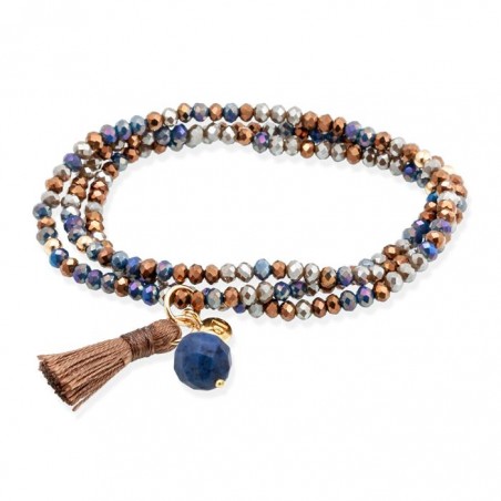 PULSERA ZEN DUMORTIERITA MUJER