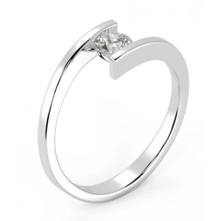 ANILLO COMPROMISO CON DIAMANTES