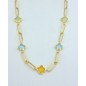 COLLAR MUJER CON PIEDRAS DE COLORES