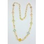 COLLAR MUJER CON PIEDRAS DE COLORES