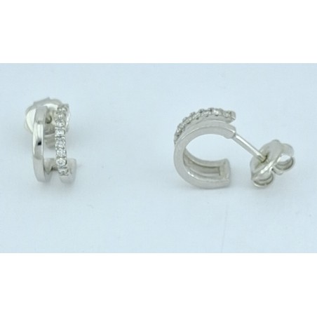 PENDIENTES MUJER CON DIAMANTES
