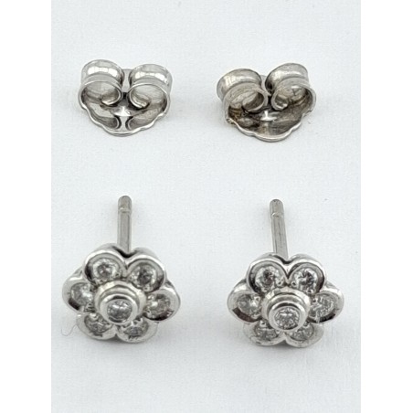 PENDIENTES MUJER CON DIAMANTES