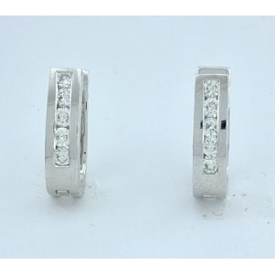 PENDIENTES MUJER CON DIAMANTES