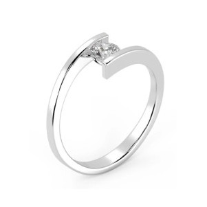 ANILLO COMPROMISO CON DIAMANTES