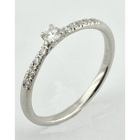 ANILLO COMPROMISO CON DIAMANTES