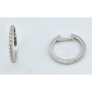 PENDIENTES MUJER CON DIAMANTES