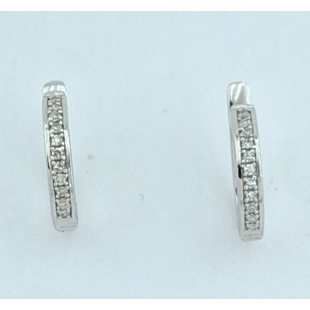PENDIENTES MUJER CON DIAMANTES