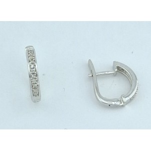 PENDIENTES MUJER CON DIAMANTES