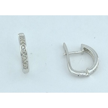 PENDIENTES MUJER CON DIAMANTES