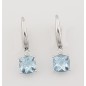 PENDIENTES TOPACIO Y DIAMANTES