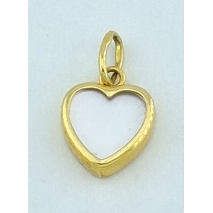 COLGANTE CORAZÓN NACAR