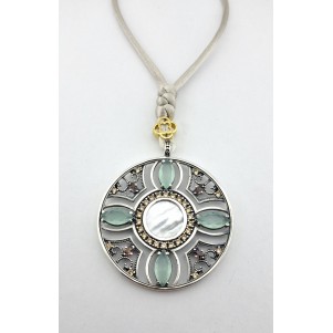 COLLAR TOP SILVER MUJER