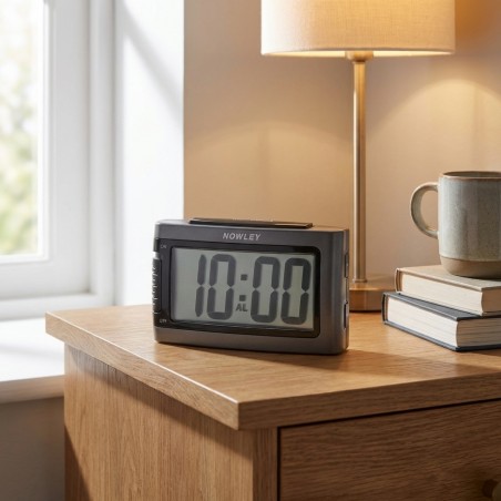 RELOJ DESPERTADOR DIGITAL NOWLEY