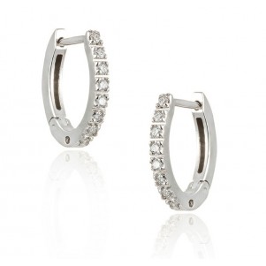 PENDIENTES AROS CIRCONITAS MUJER