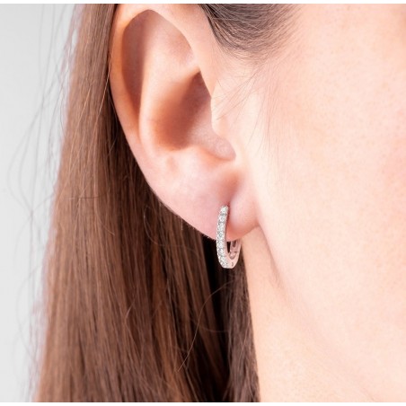 PENDIENTES AROS CIRCONITAS MUJER