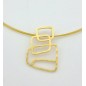COLLAR DOA MUJER CON RECTANGULOS IRREGULARES