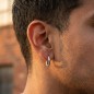PENDIENTES LOTUS HOMBRE