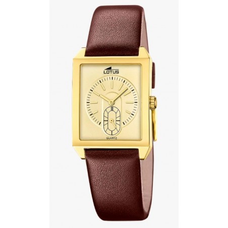 RELOJ LOTUS HOMBRE SQUARE SERIES DORADO  19079/2