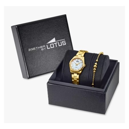 RELOJ LOTUS MUJER 2GETHER DORADO 19007/1
