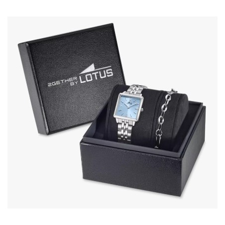 RELOJ LOTUS MUJER 2GETHER ESFERA AZUL CLARO 19010 