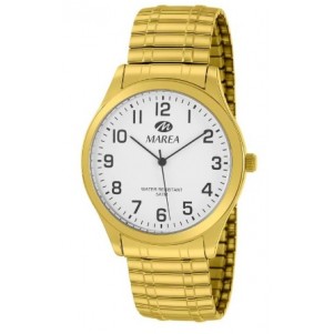 RELOJ MAREA HOMBRE DORADO  EXTENSIBLE B41281/3