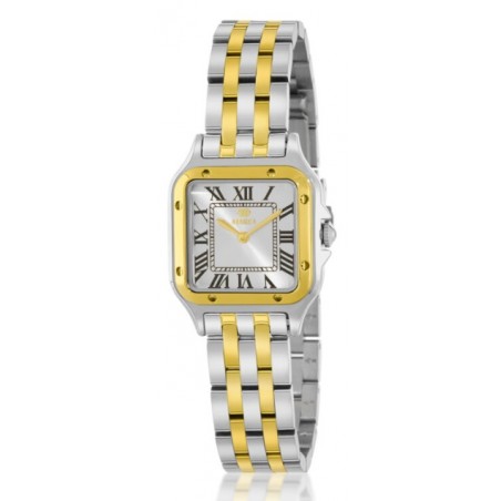 RELOJ MAREA MUJER CUADRADO BICOLOR B54289/3