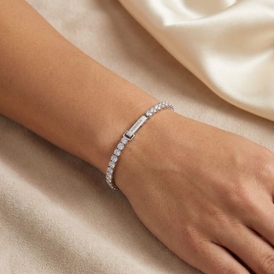 Elegante Pulsera Mabina Tennis Club para Mujer
