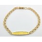 PULSERA NOMEOLVIDES EN ORO 18KILATES