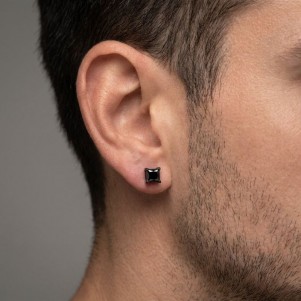 PENDIENTES LOTUS HOMBRE