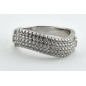 ANILLO MUJER PLATA CON CUATRO TIRAS CIRCONITAS 