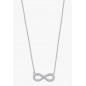 COLLAR INFINITO PLATA CIRCONITAS LOTUS LP1859-1/1