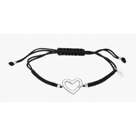 PULSERA LOTUS MUJER CORAZÓN LISO CIRCONITA