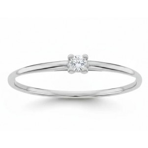ANILLO COMPROMISO CON DIAMANTES