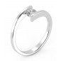 ANILLO COMPROMISO CON DIAMANTES