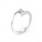 ANILLO COMPROMISO CON DIAMANTES